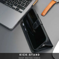 Casper Leather iPhone 14 Wallet Case | MagSafe