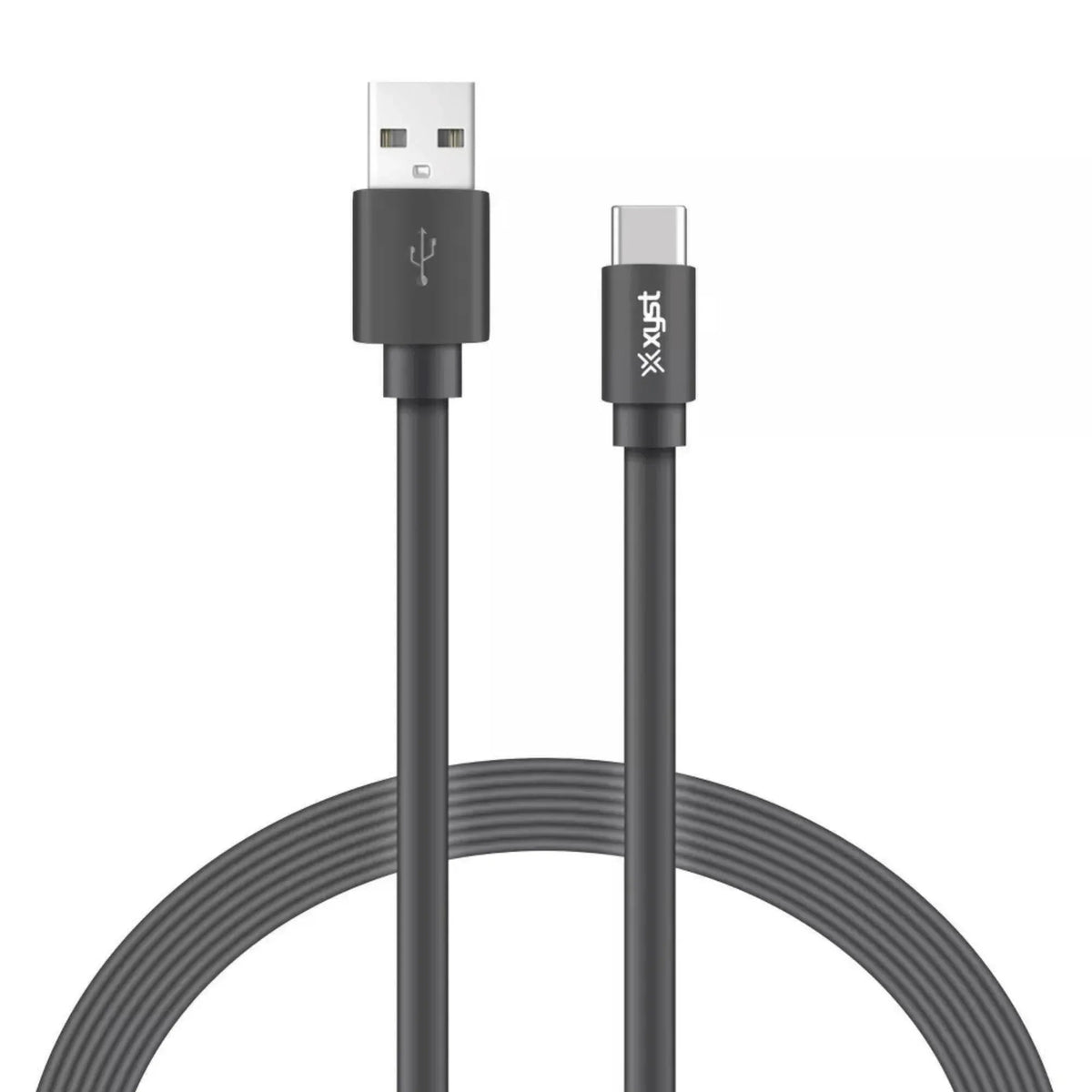 Xyst Charge and Sync USB to USB-C Flat Cable 4Ft - Snagva