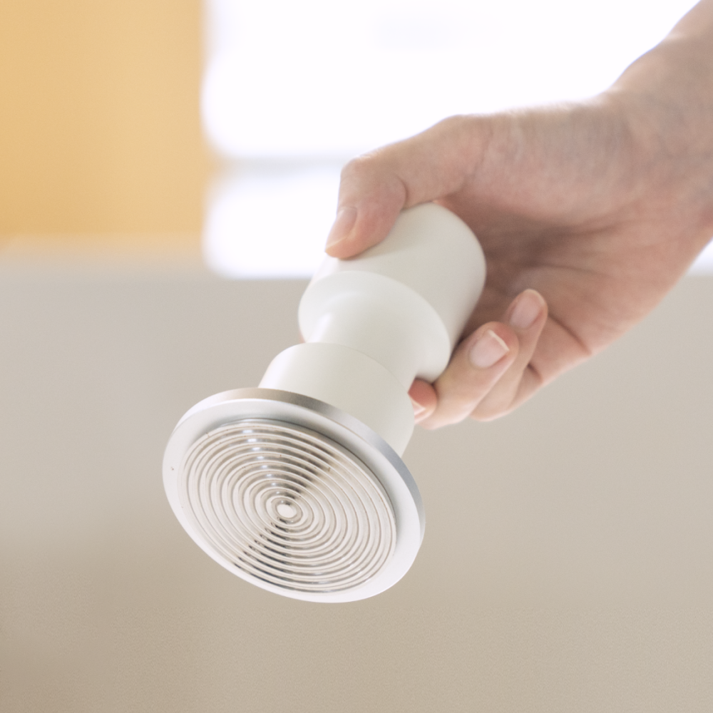 TIMEMORE Impulse Impact Tamper white ripple base