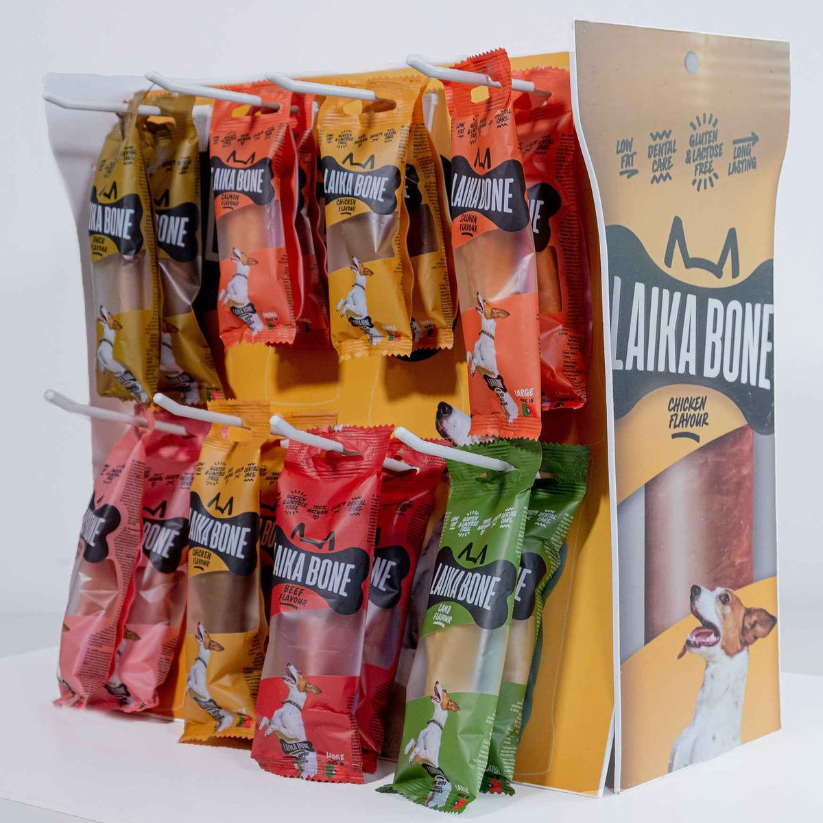 Dog treat Cheese & Beef chew (Box)