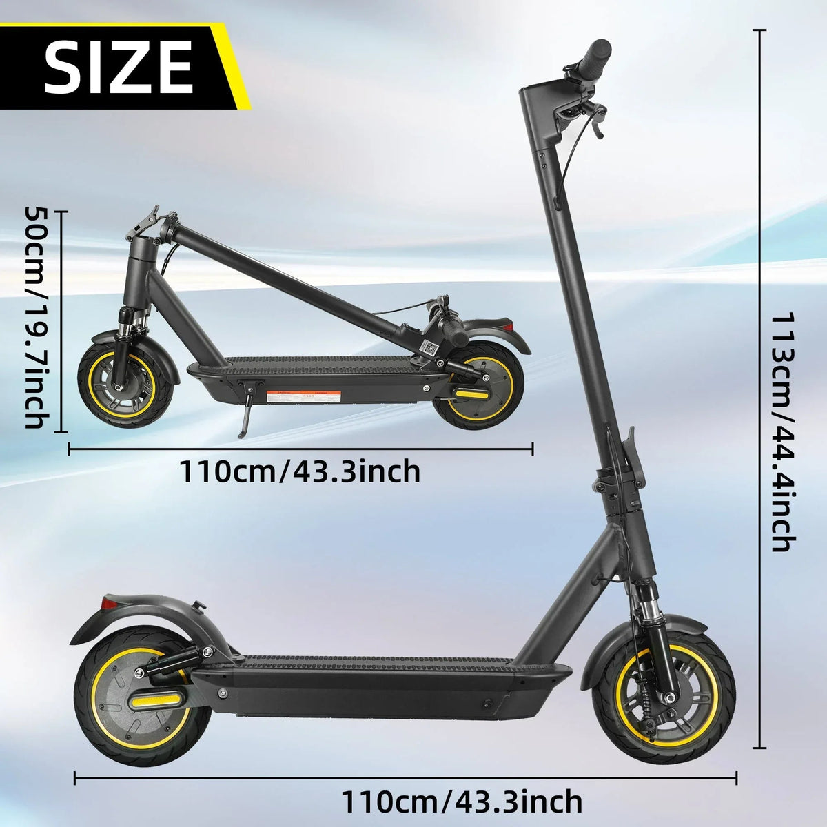 VoltStrider™ DMAXX – 10" App-Connected Electric Scooter (350W, - Snagva