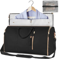 Large Capacity Travel Duffle Bag Women's Handbag Folding Suit Bag Waterproof Clothes Totes - Snagva
