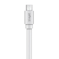 Xyst Charge and Sync USB to Micro USB Flat Cable 4Ft - Snagva