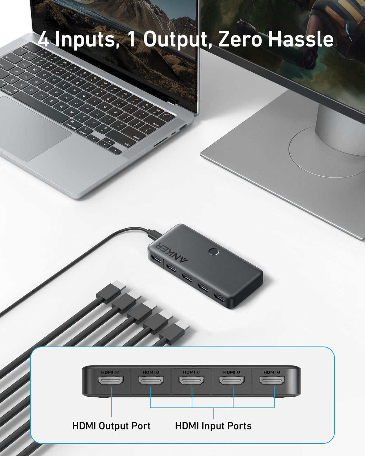 Anker HDMI Switch 4K - product view 2
