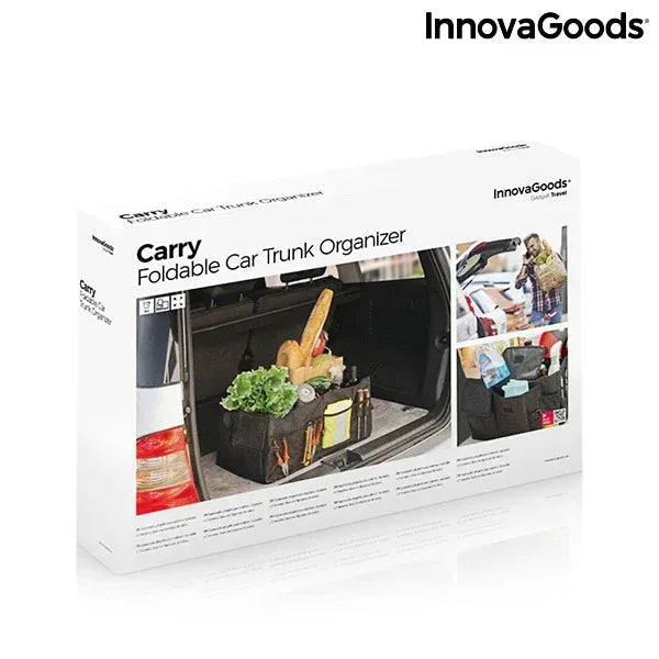 Folding Car Boot Organiser Carry InnovaGoods - Snagva