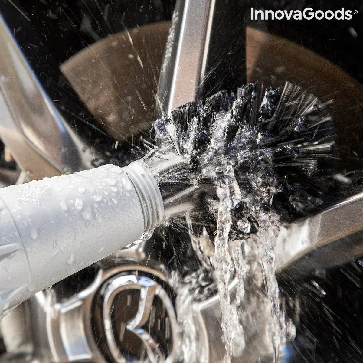 Rotating Brush for Hosepipe Twise InnovaGoods - Snagva