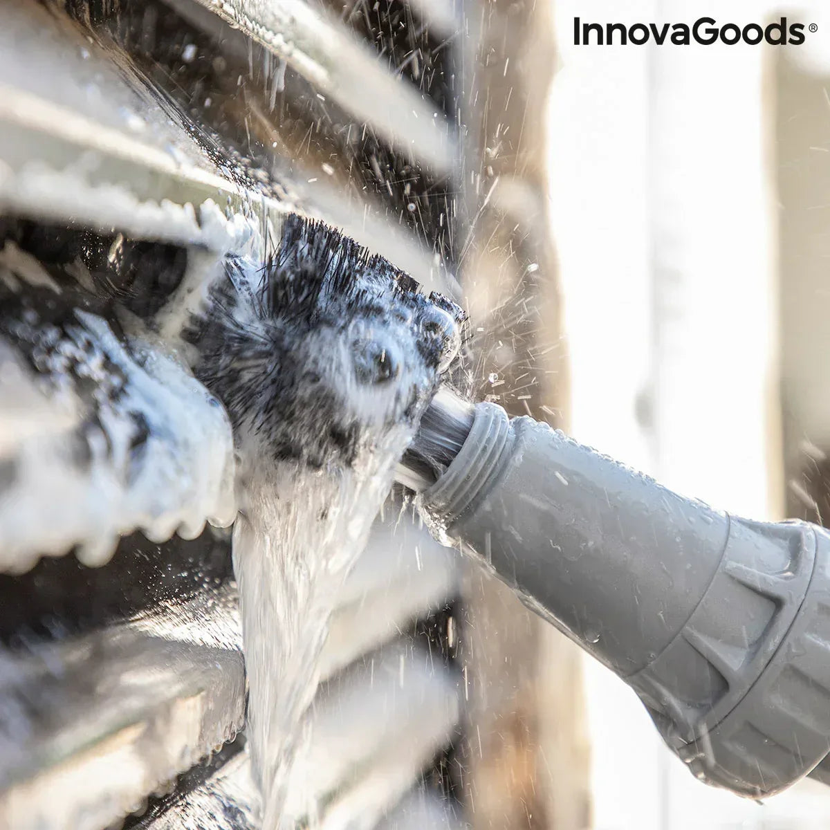 Rotating Brush for Hosepipe Twise InnovaGoods - Snagva
