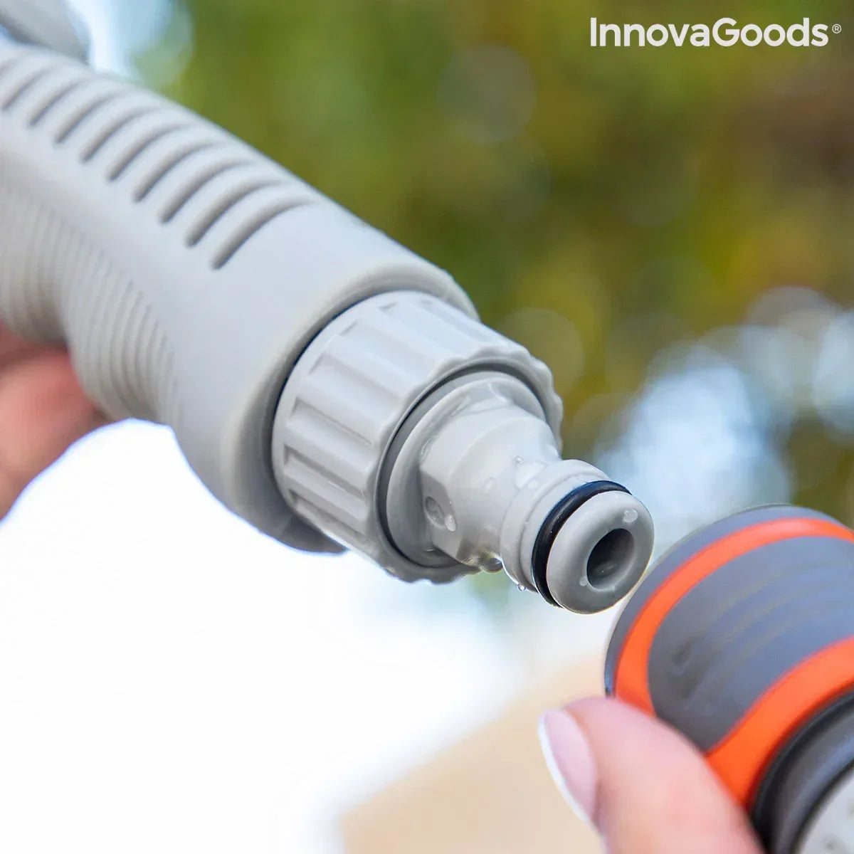 Rotating Brush for Hosepipe Twise InnovaGoods - Snagva