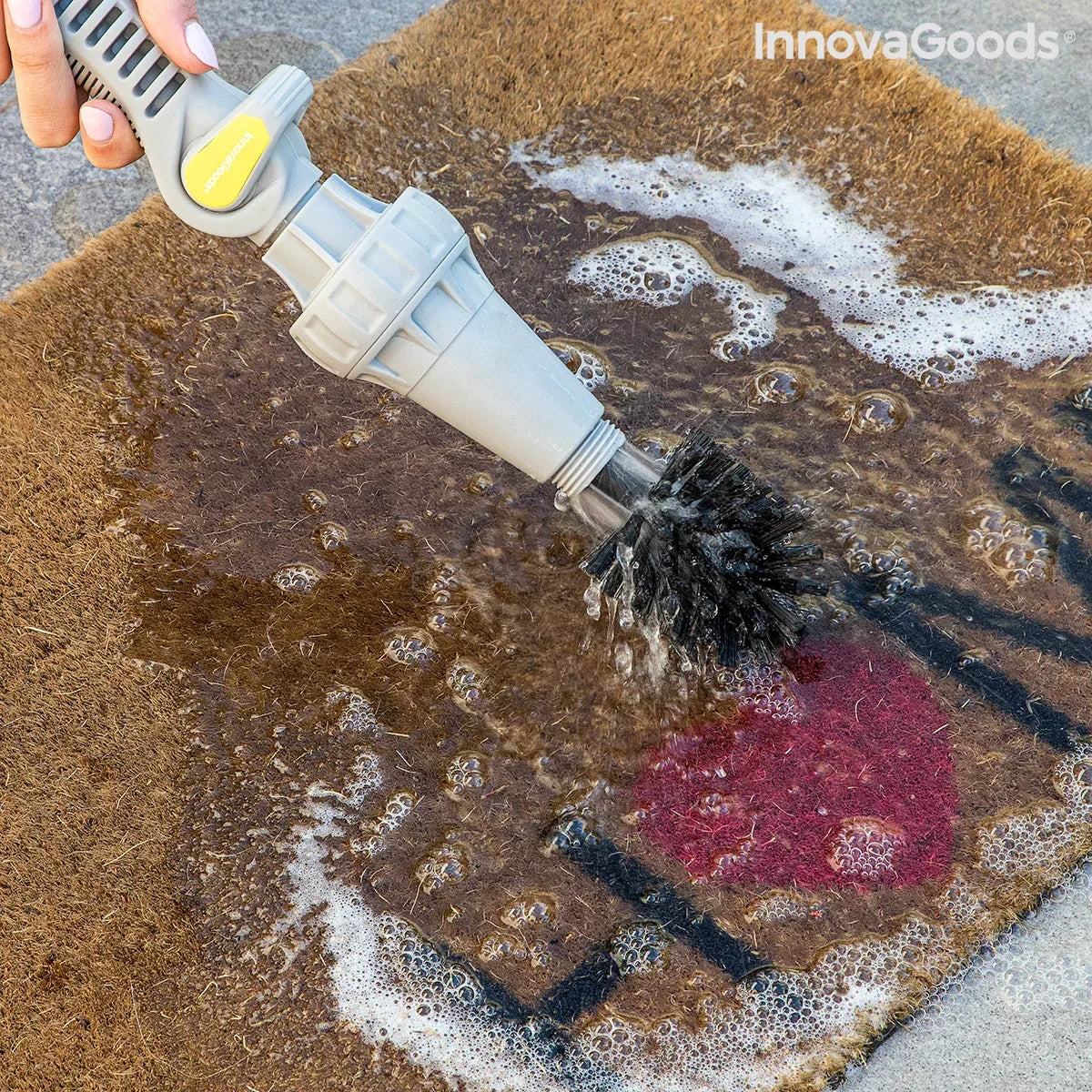 Rotating Brush for Hosepipe Twise InnovaGoods - Snagva