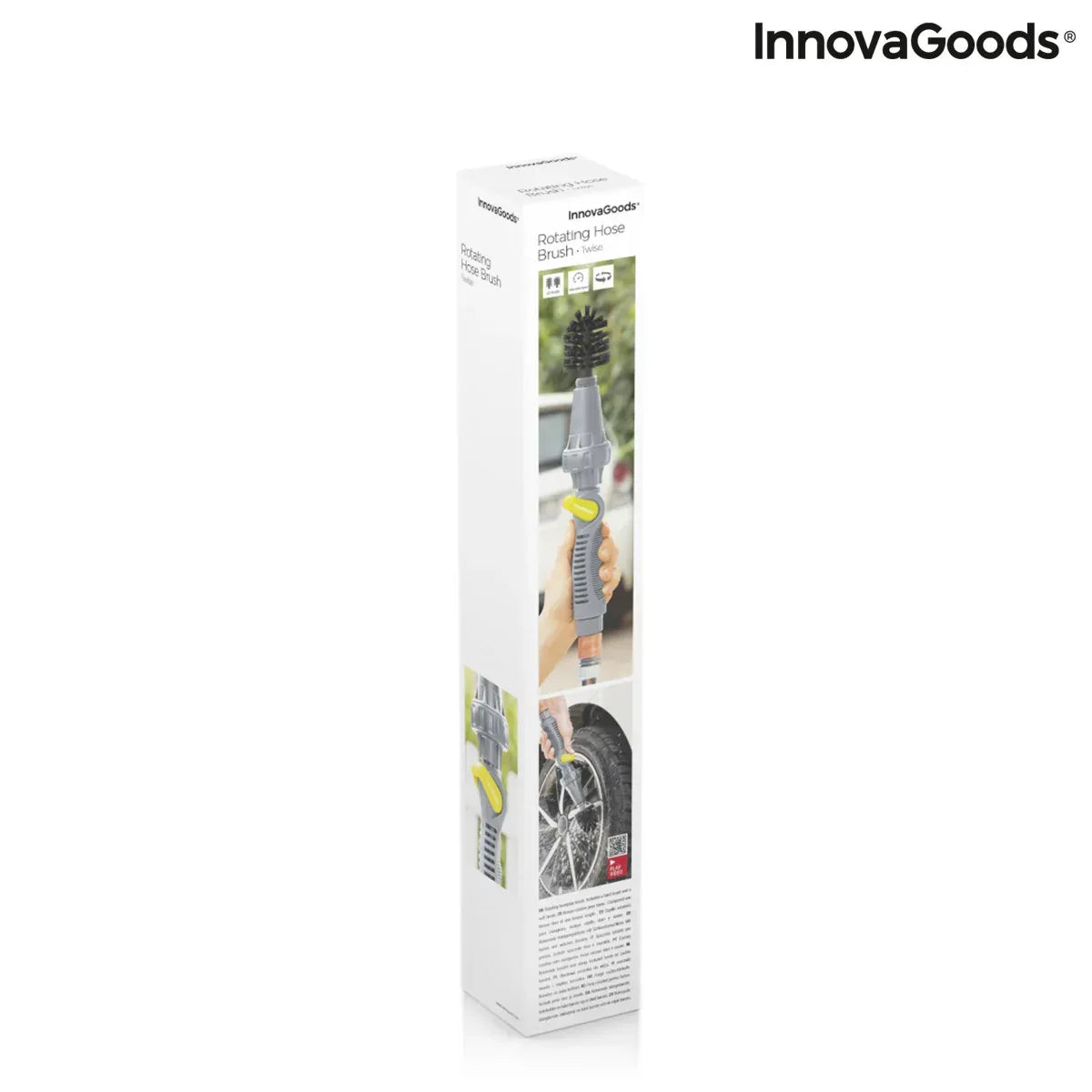 Rotating Brush for Hosepipe Twise InnovaGoods - Snagva