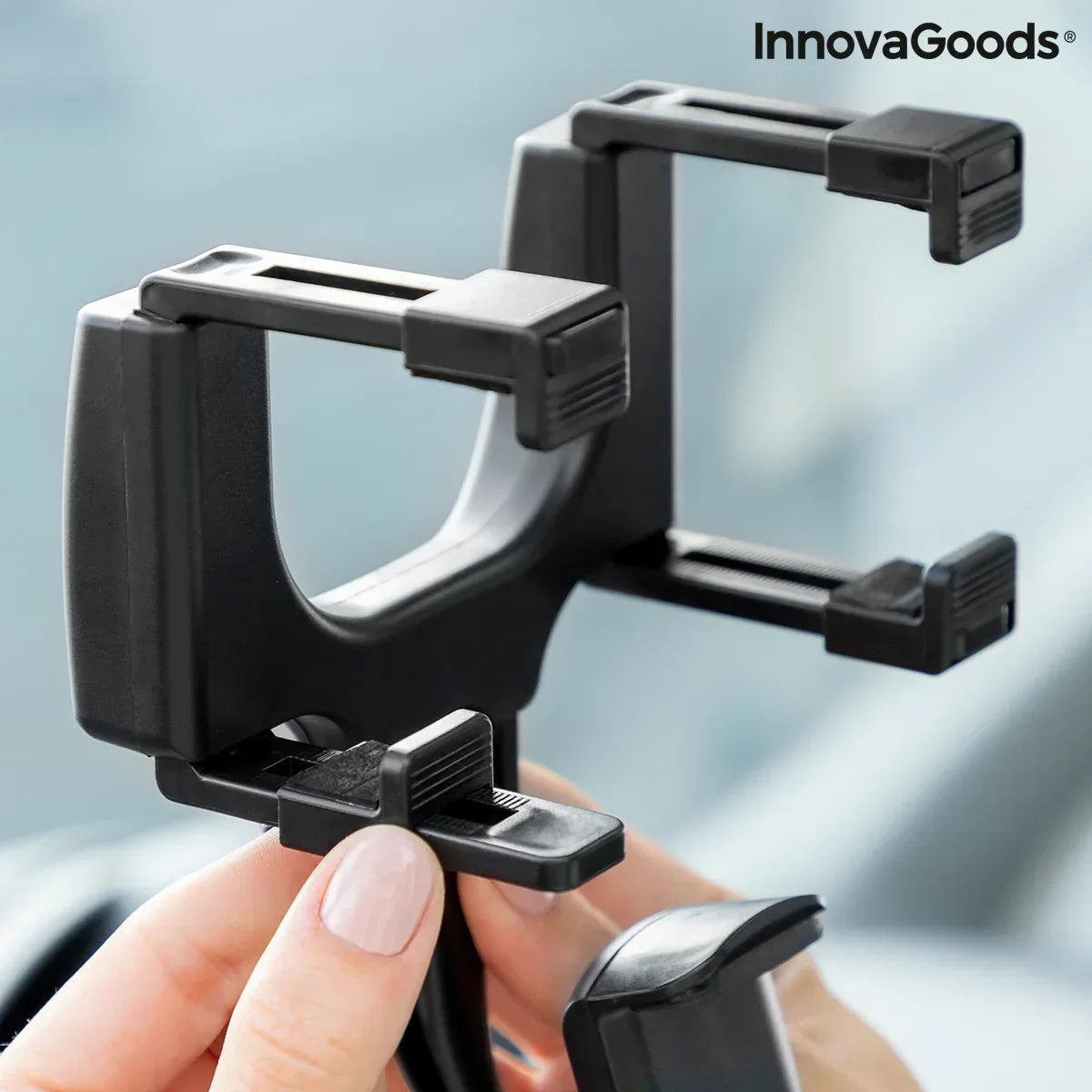 Smartphone Holder for Rearview Mirror Stropp InnovaGoods - Snagva