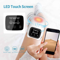Intelligent Electric Knee Massager with Heating and Infrared Therapy - Rechargeable