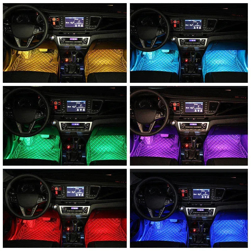 Styling Decorative LED Car Interior Light Waterproof Lamp - Snagva