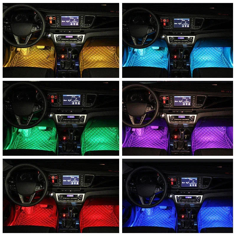 Styling Decorative LED Car Interior Light Waterproof Lamp - Snagva