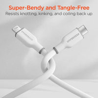 HyperGear Flexi PRO USB-C to Lightning Cable 4ft - Snagva