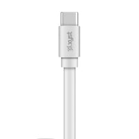 Xyst Charge and Sync USB to USB-C Flat Cable 4Ft - Snagva