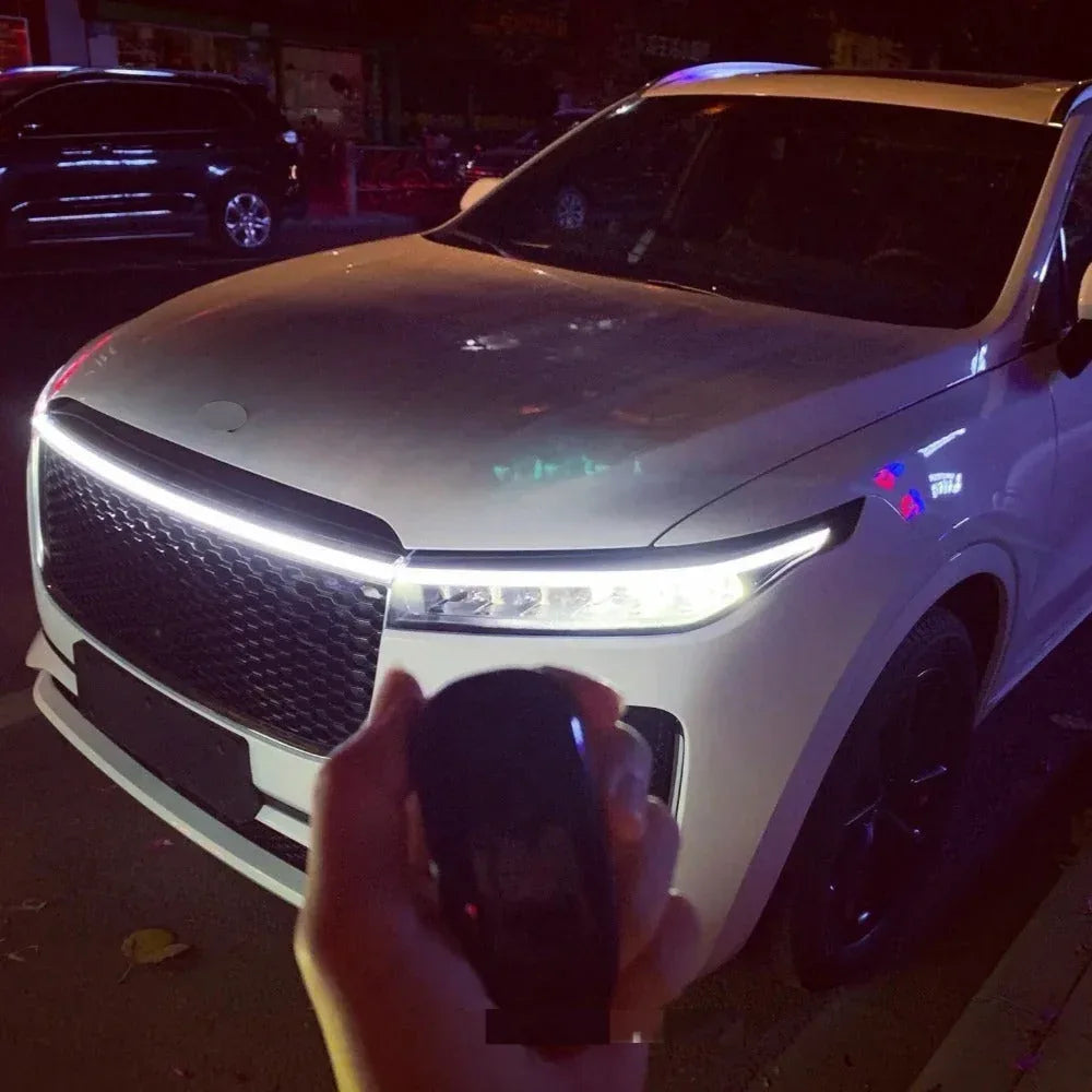 Upgrade Your Vehicle With A Universal 12V, 10W Start-Scan Car LED Hood - Snagva