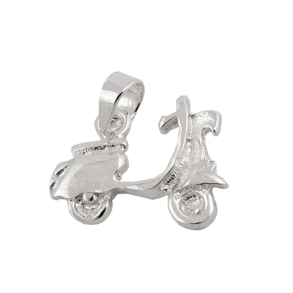pendant motor scooter silver 925 - Snagva