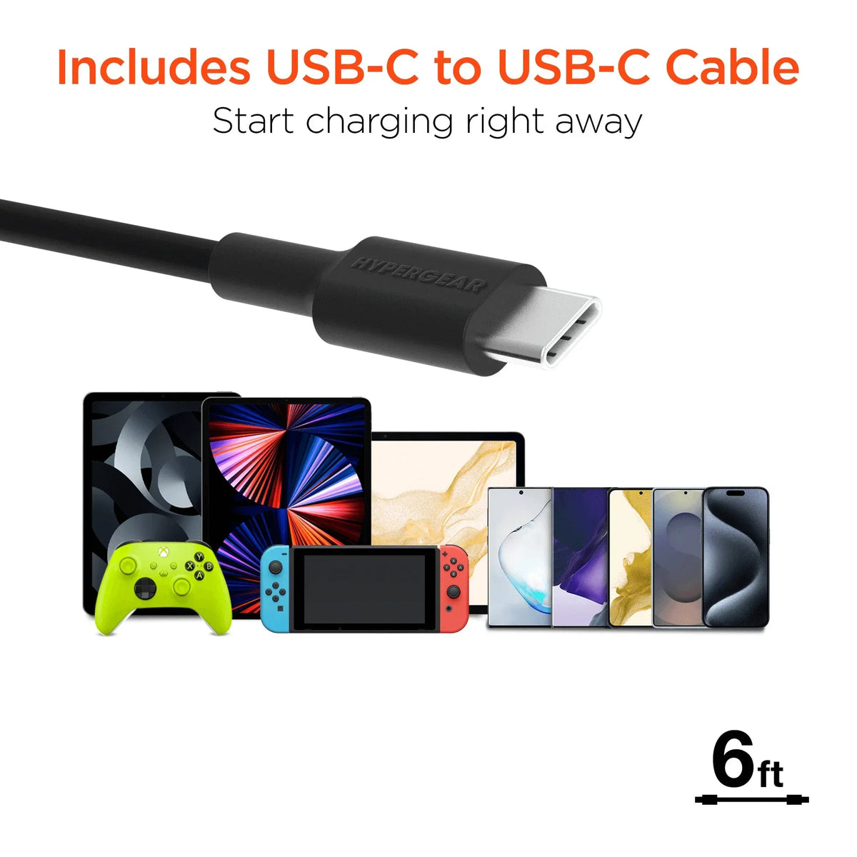 HyperGear SpeedBoost 25W USB-C PD + 12W USB Fast Wall Charger with PPS - Snagva