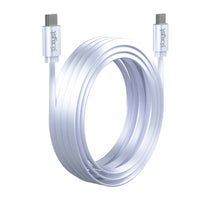 Xyst Flat USB-C to USB-C Charge and Sync Cable 4Ft - Snagva