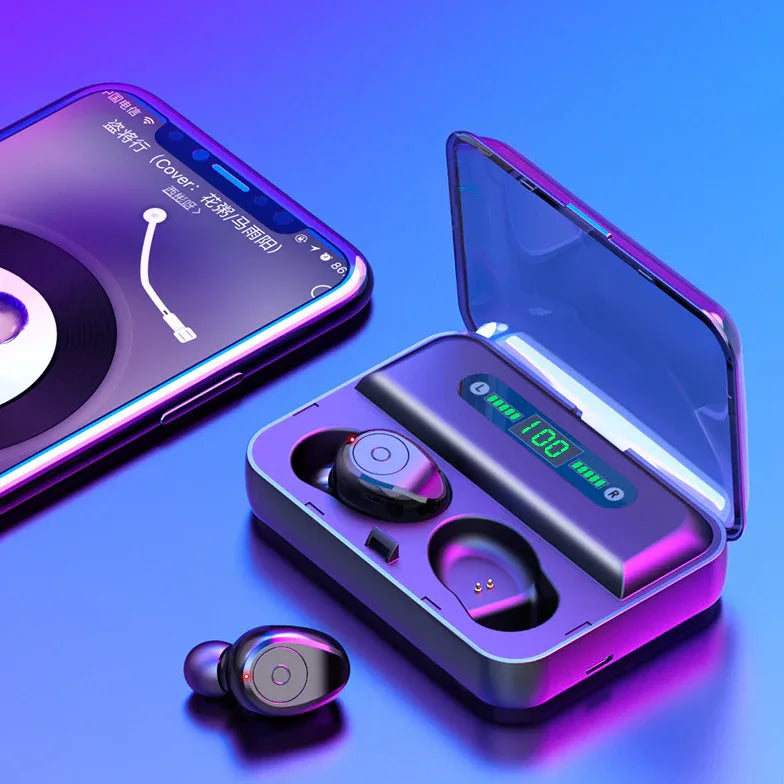 Diagram showing Bluetooth headset features including binaural support and ergonomic design.