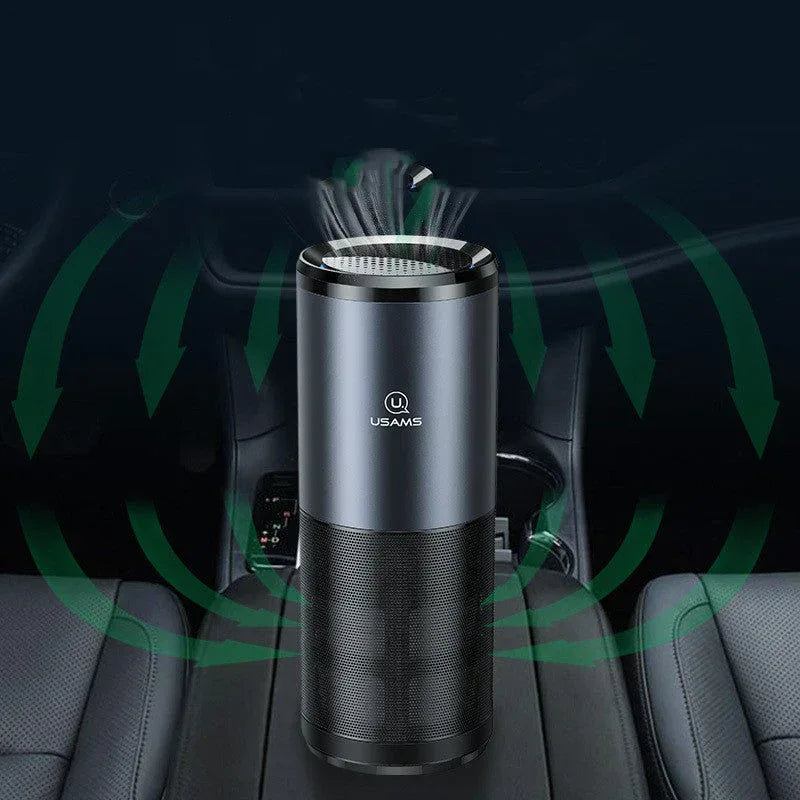 Car Air Purifier Ionizer Negative Ion Car Air Freshener - Snagva