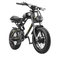 ⚡ BLJ-F4 RetroCruze™ – 20" Fat Tire Urban Electric Bike (1500W Dual - Snagva