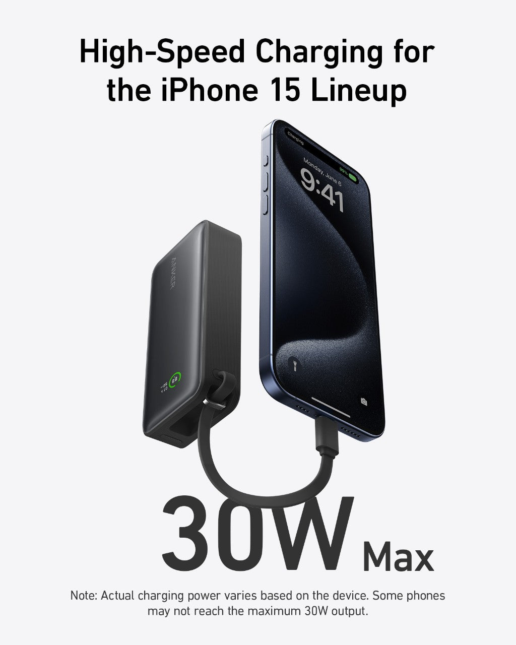 Anker Nano Power Bank 30W - product view 2