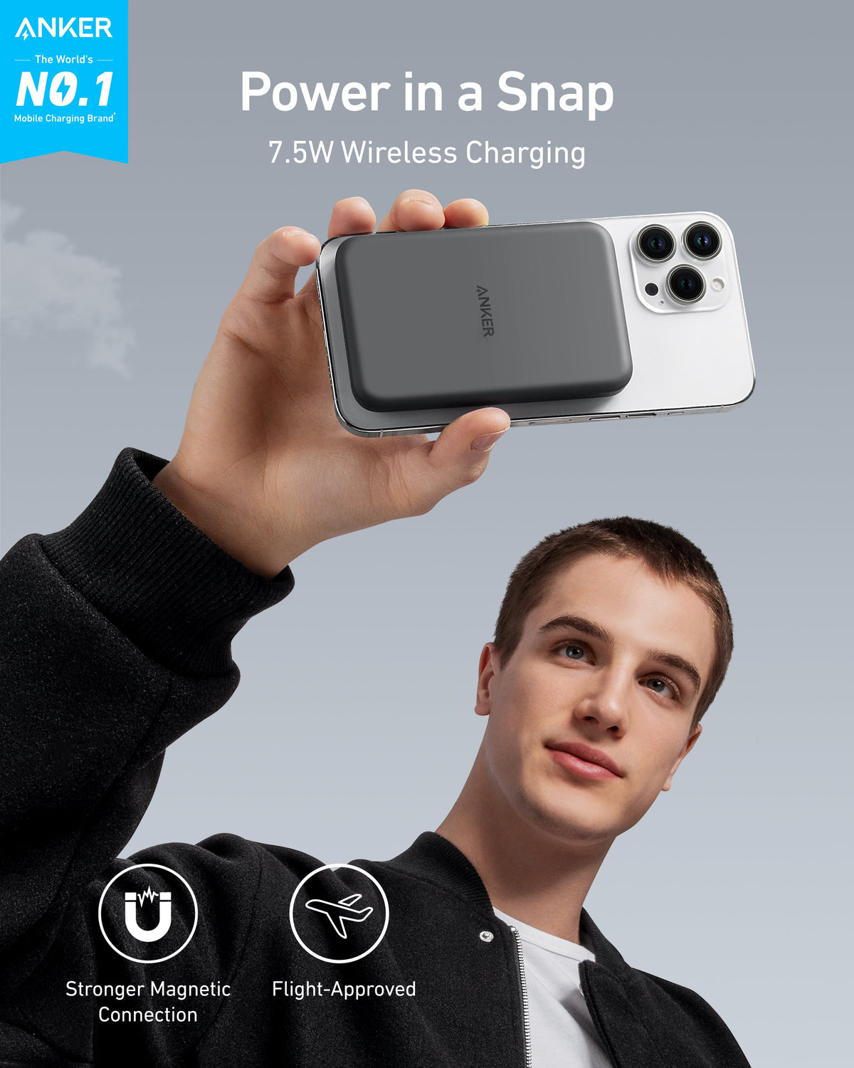 Anker 621 Magnetic Battery MagGo - product view 2