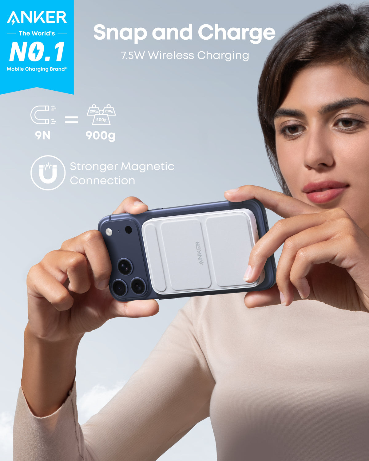 Anker 622 Magnetic Battery MagGo - product view 2