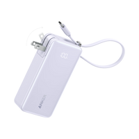 Anker Power Bank (10K, Fusion, Built-In Cable)
