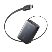 Anker Nano Power Bank (10K, 45W, Built-In Retractable USB-C Cable) - Snagva