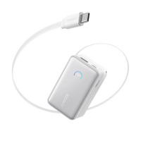 Anker Nano Power Bank (10K, 45W, Built-In Retractable USB-C Cable) - Snagva