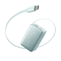 Anker Nano Power Bank (10K, 45W, Built-In Retractable USB-C Cable) - Snagva