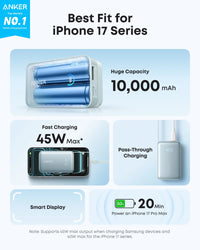 Anker Nano Power Bank (10K, 45W, Built-In Retractable USB-C Cable) - Snagva