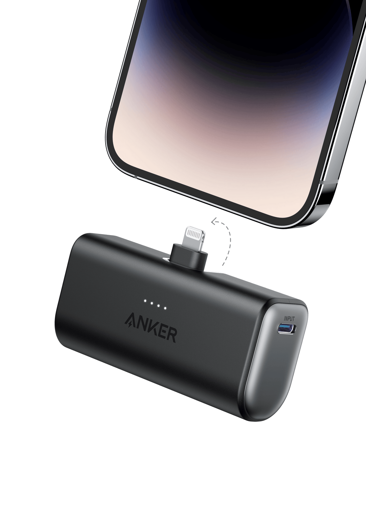 Anker Nano Power Bank 12W with built-in Lightning connector