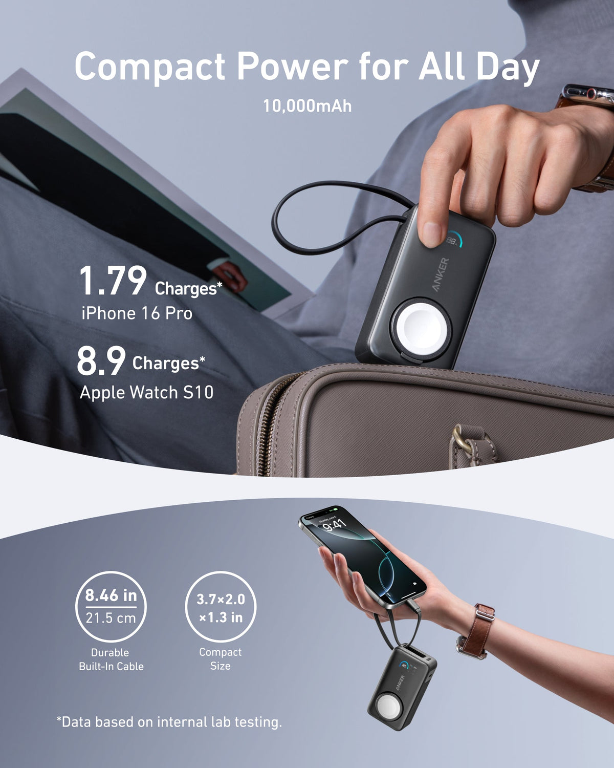 Anker MagGo Power Bank 10K 35W - product view 4