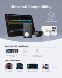 Anker MagGo Power Bank (10K, 35W, For Apple Watch)