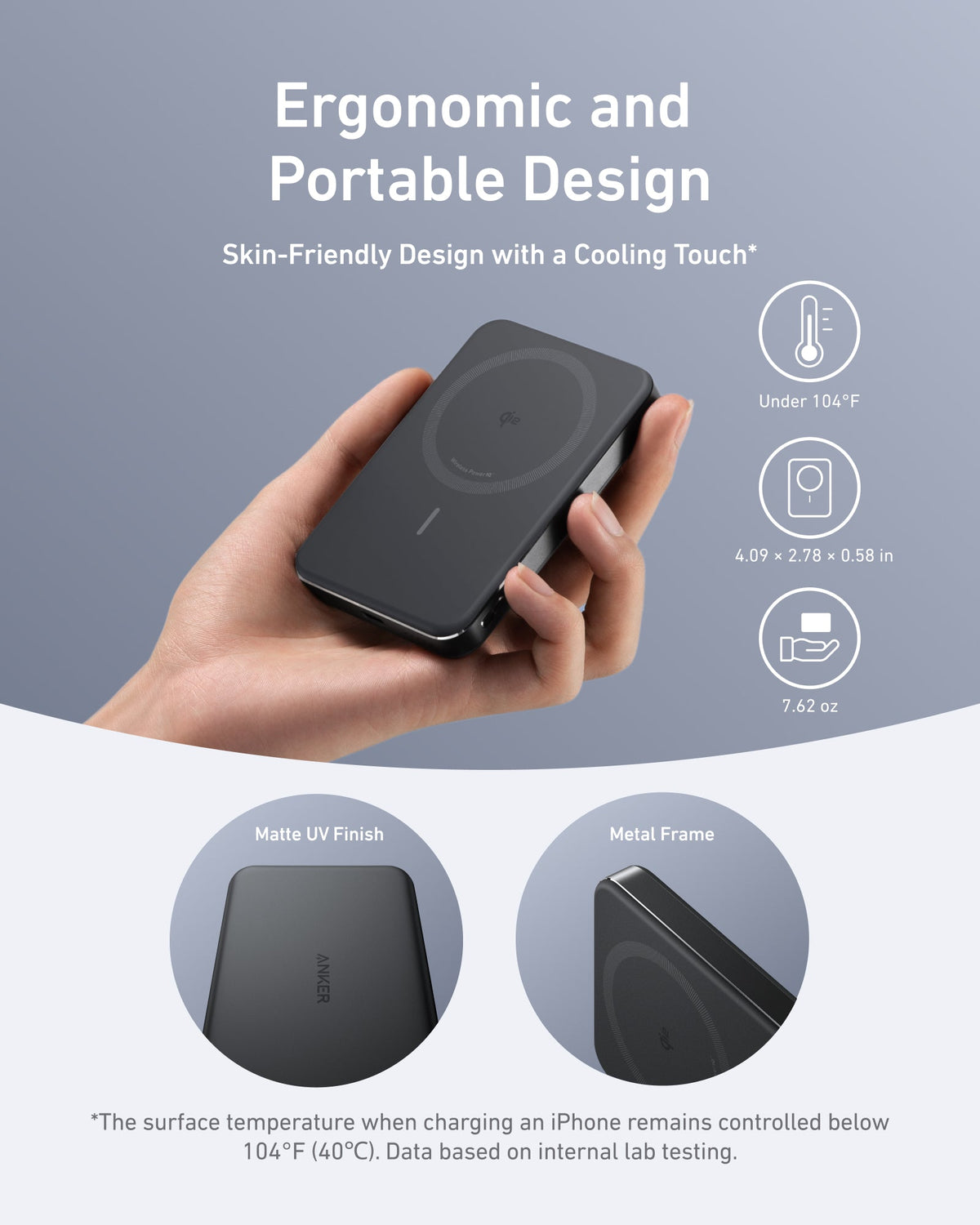 Anker MagGo Power Bank 10K Slim - product view 4