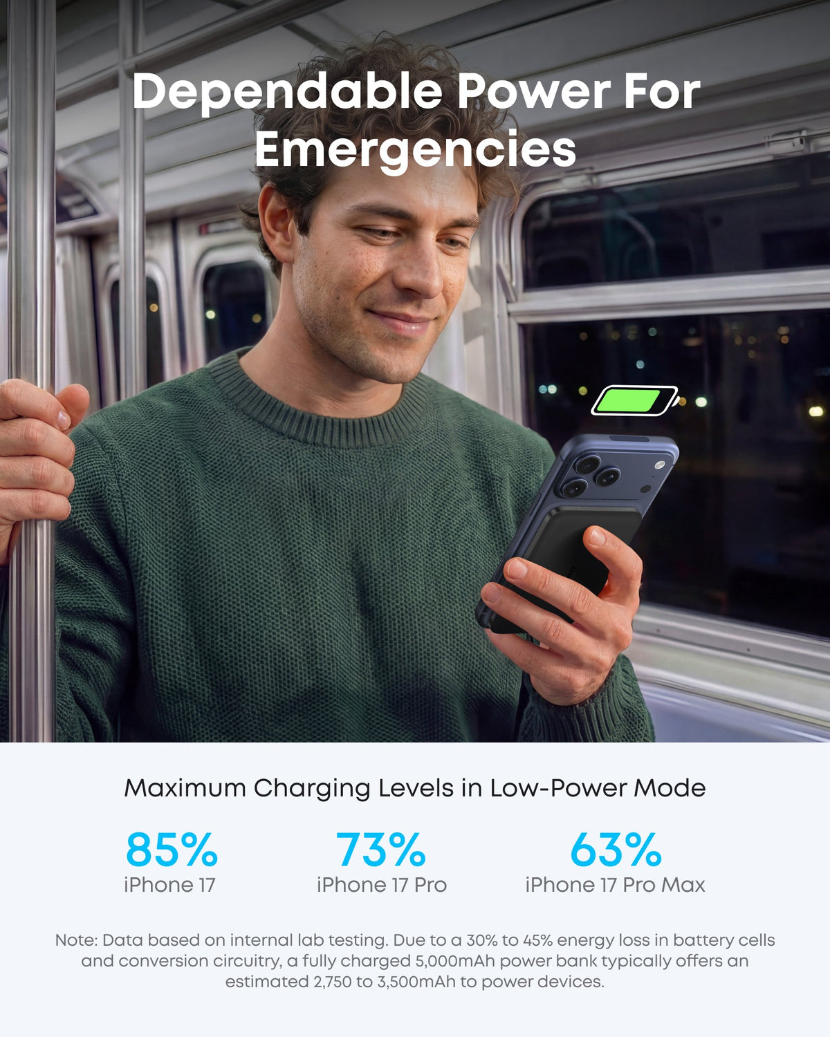 Anker Nano Power Bank 5K MagGo Slim - product view 6