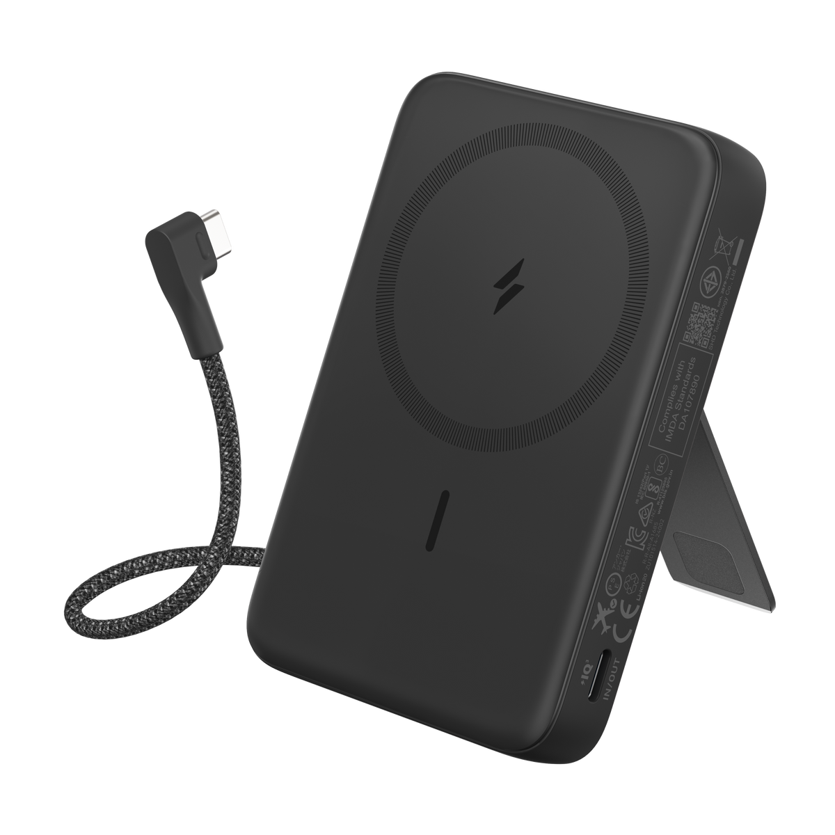 Anker Zolo Magnetic Power Bank 10K 30W with built-in USB-C cable