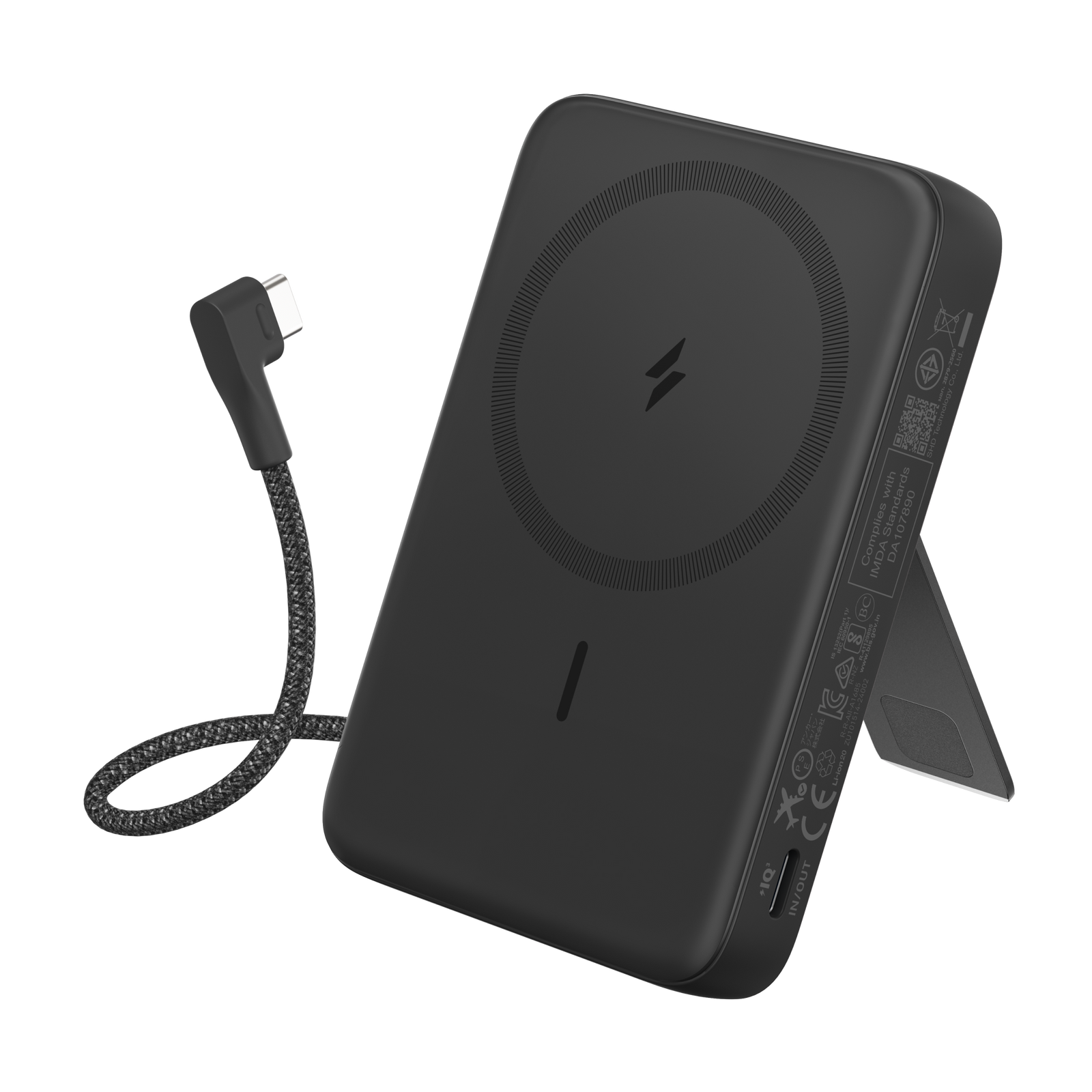 Anker Zolo Magnetic Power Bank 10K 30W with built-in USB-C cable