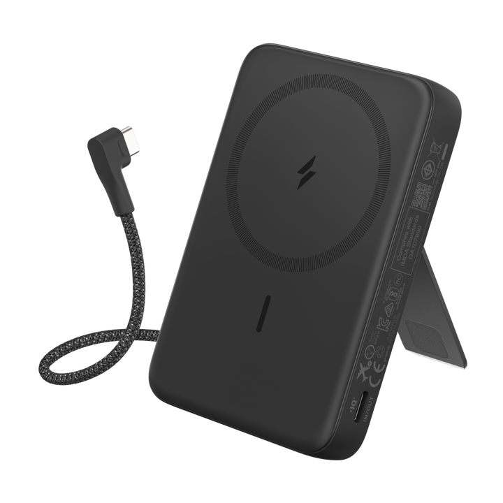 Anker Zolo Magnetic Power Bank 10K 30W with built-in USB-C cable