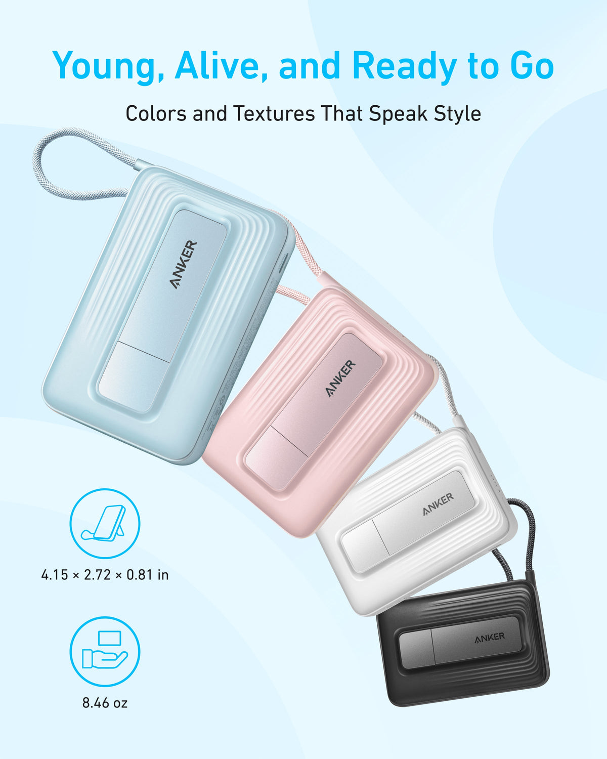 Anker Zolo Magnetic Power Bank 10K - product view 6
