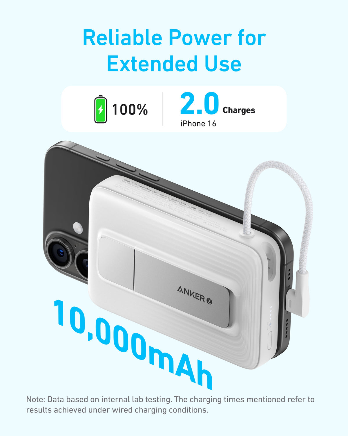 Anker Zolo Magnetic Power Bank 10K - product view 3