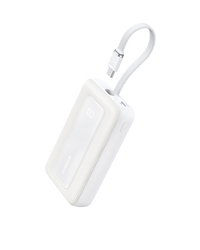 Anker Zolo Power Bank (10K, 30W) with a 5.4-inch (13.7 cm) built-in USB-C cable.