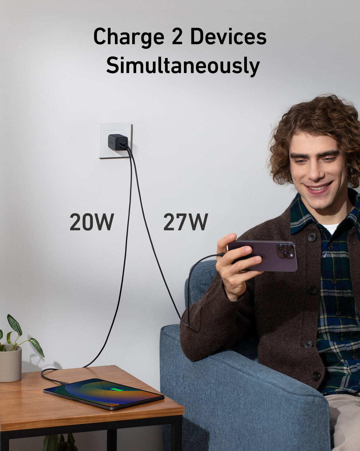 Anker 523 Charger Nano 3 47W - product view 2