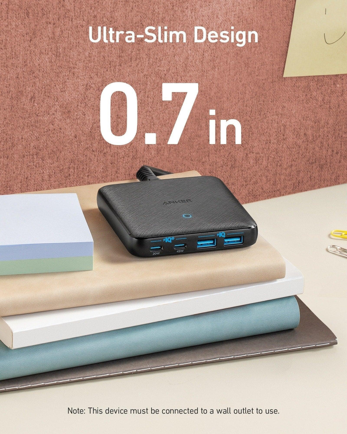 Anker 543 Charger 65W II - product view 3