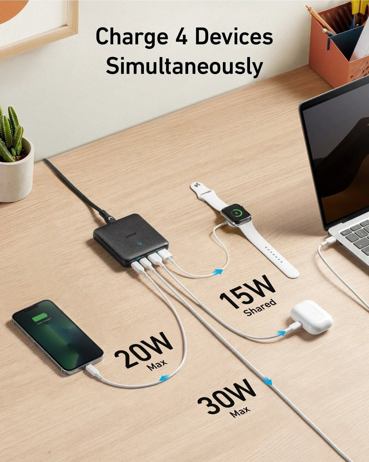 Anker 543 Charger 65W II - product view 6
