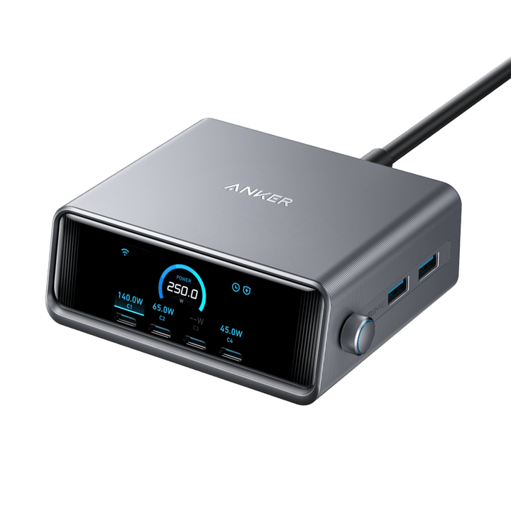 Anker Prime Charger 250W 6 Ports GaNPrime